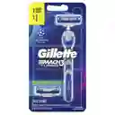 Gillette Maquina Afeitar Turbo Ucl Mach 3