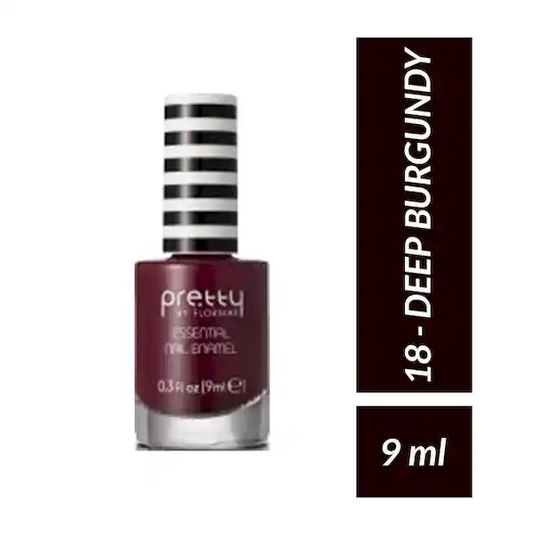 Pretty by Flormar Esmalte Essential Nail Enamel Tono 18 9 mL