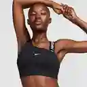 Nike Camiseta Swoosh Ms Asym Mujer Negro Talla L Ref: FV6526-010