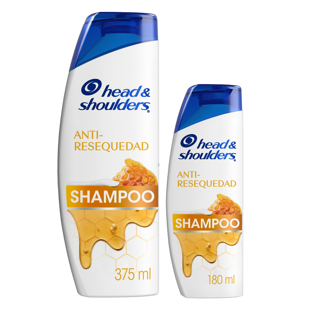 Shampoo Head & Shoulders Anti-Resequedad Nutrición 375 ml + 180 ml