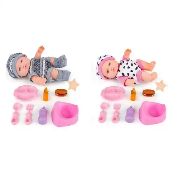 Muã±Eca Bebe + Accesorios Cw Toys Bls-W62