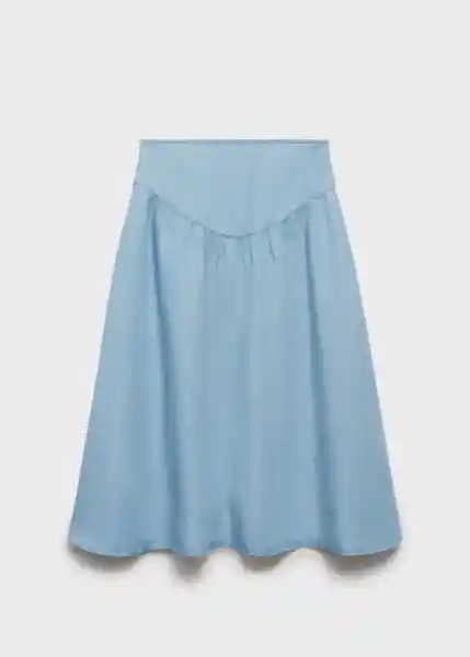 Falda Haley Tejano Medio Talla XL Mujer Mango