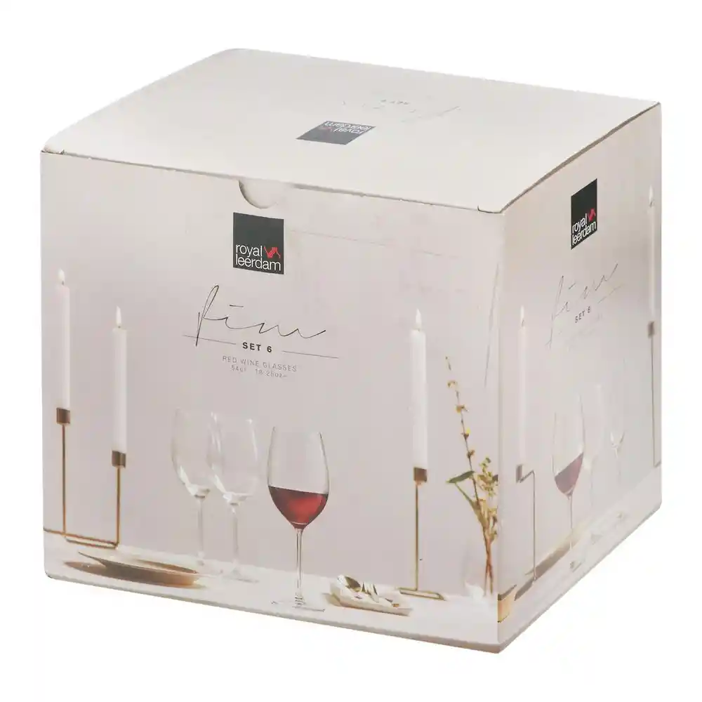 Royal Leerdam Set Copas Vino Tinto 452525