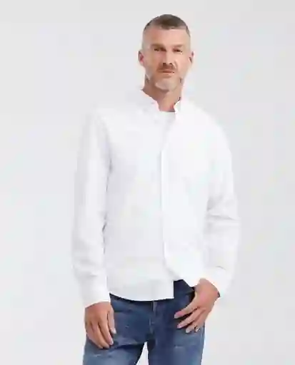 Camisa Dry Soft Manga Larga Blanco 0 Claro Talla M Chevignon