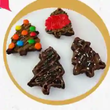 Brownie Arbol de Navidad