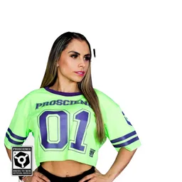 Crop Top Verde M Proscience