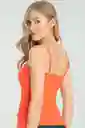 Top Penelope Color Naranja Talla L Ragged