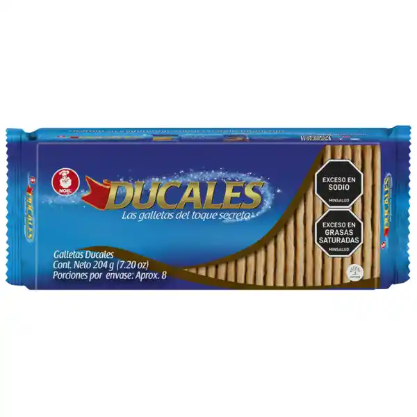 Ducales Galleta Sin Sal 204 g