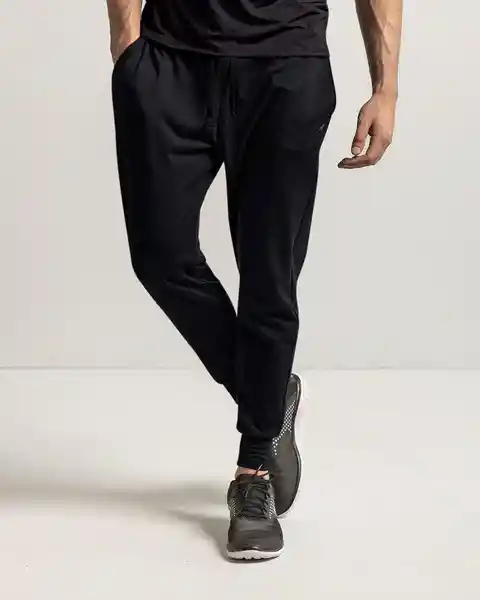 Leo Pantalón Deportivo no Aplica Negro Talla L