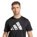 Adidas Camiseta Run It Bl Tee M Correr Hombre Negro Talla XL