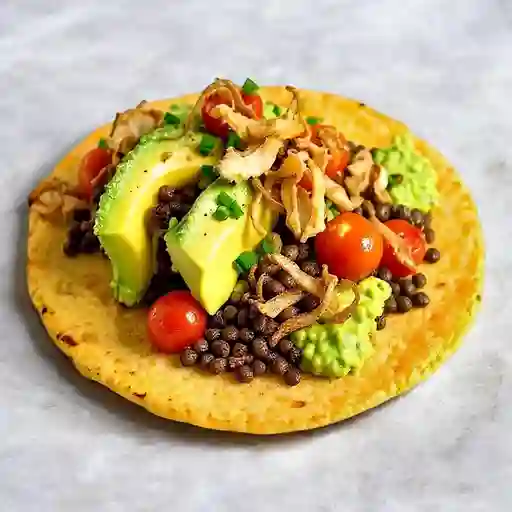 Arepa avocado