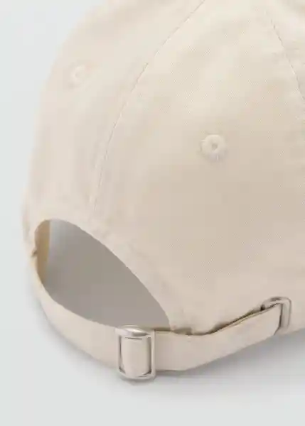 Gorra Beach Offwhite Hombre Mango