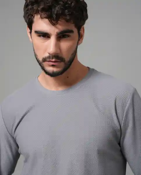 Camiseta Hombre Gris XL 103G100_GRI170000 Rifle