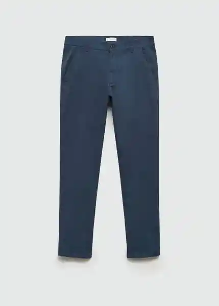 Pantalón Chino Navy Talla 23 Niños Mango