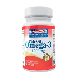 HEALTHY AMERICA  Suplemento Alimenticio Omega 3 (1200 Mg)