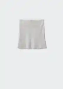 Falda Sita Blanco Talla S Mujer Mango