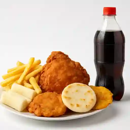 Combo Pollo Broaster