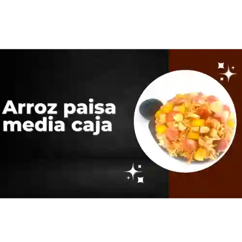 Arroz Paisa Media Caja 2 Personas