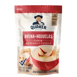 Quaker Avena Hojuelas Manzana-Canela 300g