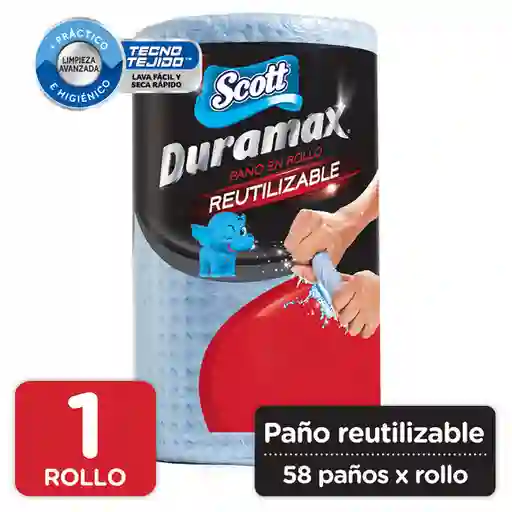 Scott Toalla de Papel Reutilizable Duramax Azul