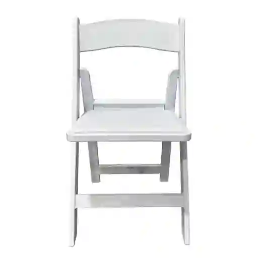 Silla Blanca Plegable Para Celebraciones