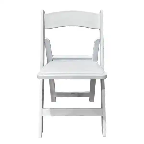 Silla Blanca Plegable Para Celebraciones