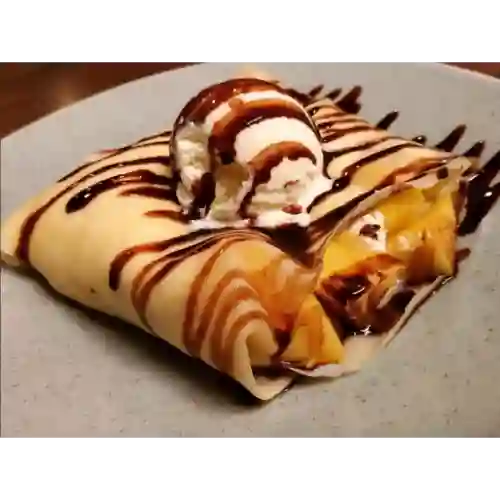 Crepe de Mango y Nata Montada