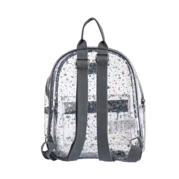 Maleta Transparente Little Space Explorer Gris Miniso