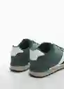 Zapatos Deportiva Airag Verde Talla 33 Niños Mango