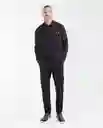 Pantalón Smart Negro Sombrio Ultraoscuro Talla 34 Chevignon