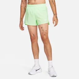 Nike Short Df Fast 3in Bf Para Hombre Verde Talla XL