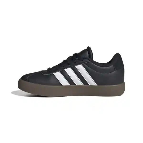 Adidas Zapatos Vl Court 3.0 K Niño Negro Talla 1 Ref: Ie3630