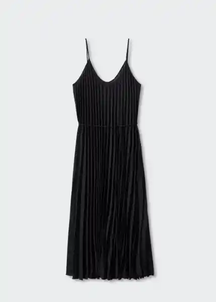 Vestido Fortuny5 Negro Talla 24 Mujer Mango