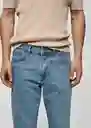 Jean Ben Dirty Claro Talla 44 Hombre Mango