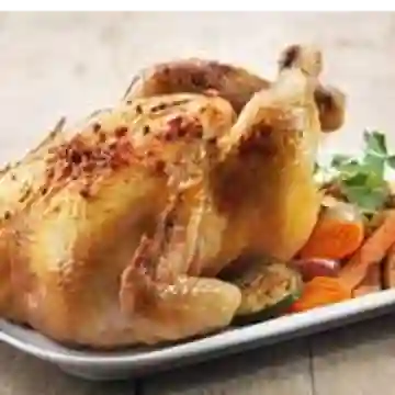 Pollo Asado para Cuatro Personas