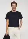 Camiseta Cherlo Navy Talla XS Hombre Mango