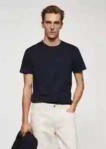 Camiseta Cherlo Navy Talla XS Hombre Mango