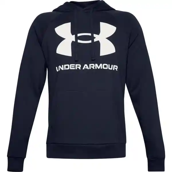 Under Armour Camiseta Hoodie Rival Azul T. SM Ref: 1357093-410