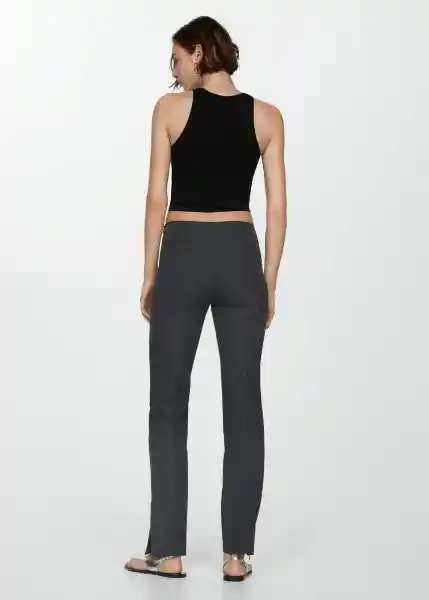 Top Diana Negro Talla S Mujer Mango