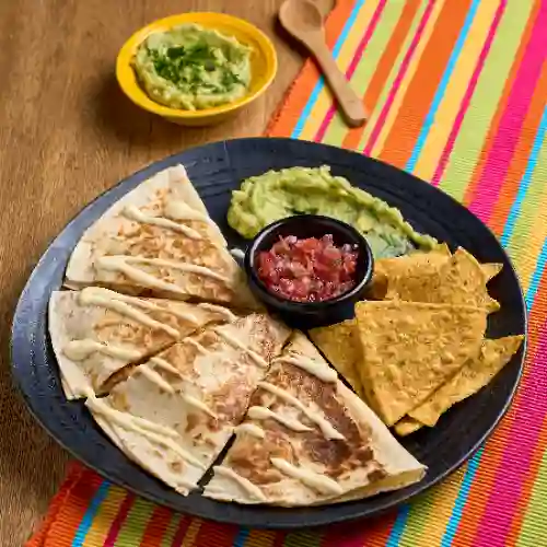 Quesadilla así O Mas