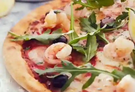 Pizza Gamberetti E Rucula
