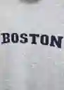 Buzo Jersey Boston Gris Claro Vigoré Talla 21 Teen Niñas Mango