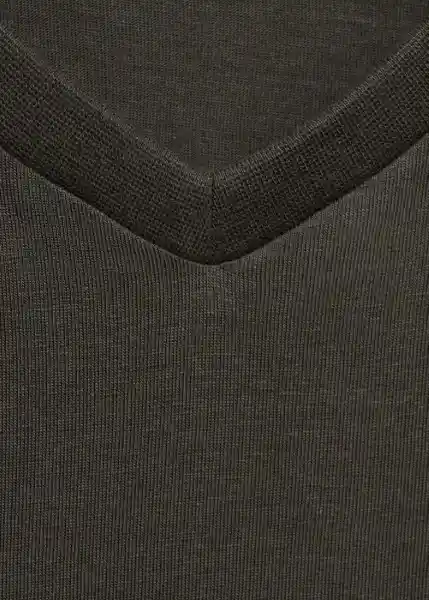 Camiseta Chelsea Antracita Talla L Hombre Mango