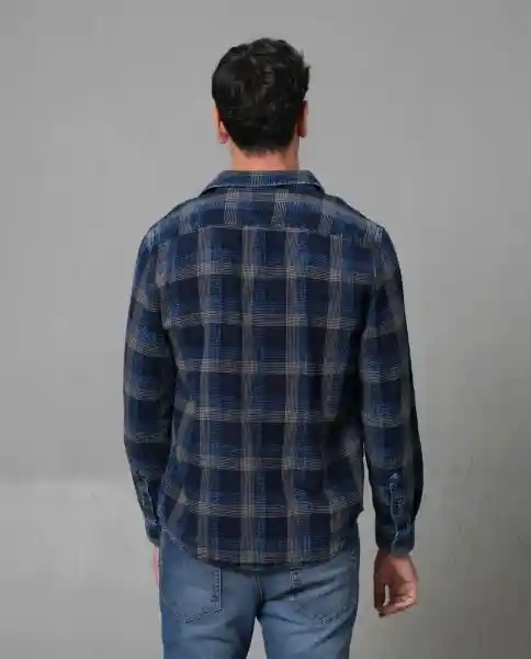 Camisa Hombre Azul Talla M 119G012_AZU194024 Rifle