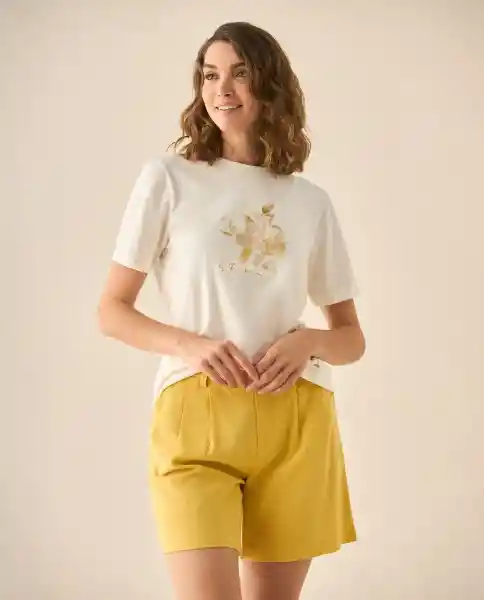 Camiseta Blanco Celaje Claro Talla L 103G009 Esprit