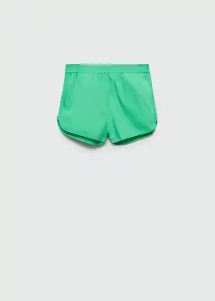 Short Paris Verde Talla L Mujer Mango