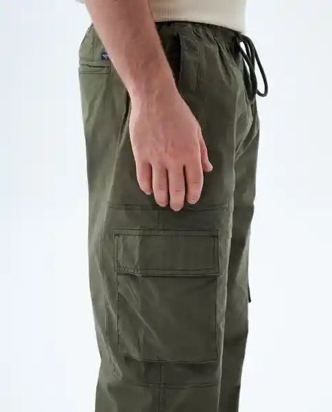 Pantalón Hombre Verde Talla 32 839f001 Americanino