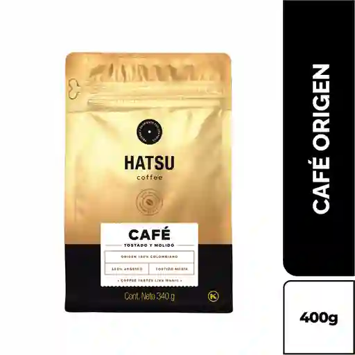 Hatsu Café Molido Orígenes