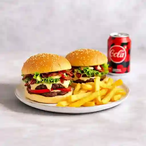 Combo para 2 Burger Smashed Chorizo