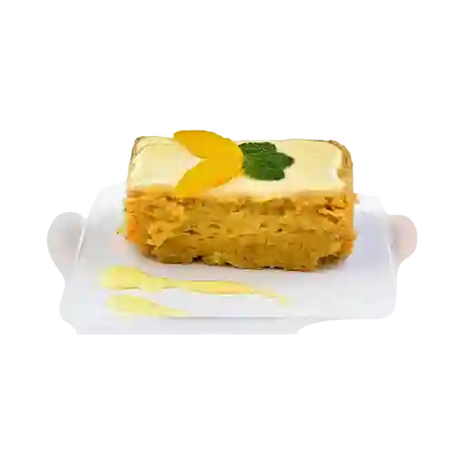 Flan de Melocotón